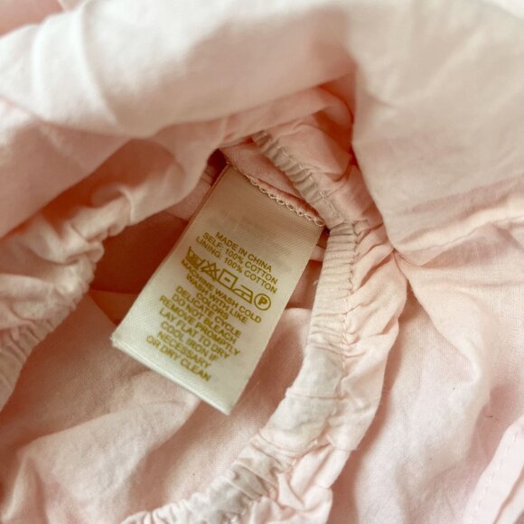 Kate Spade Pink Abstract Print A-Line Tiered Skirt with Built-In Shorts Size 18M - Picture 5 of 5